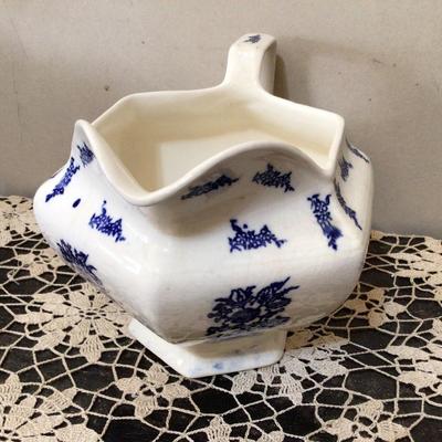 Large Pitcher and Tuscan England Cream and Sugar