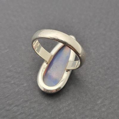 Sterling & Opal Similant Ring & Pendant 925