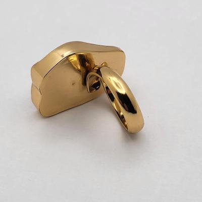 Large Natural Amber Modernist Ring