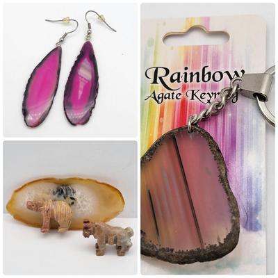 Variety of Agate Items