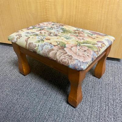 Vintage Upholstered Footstool