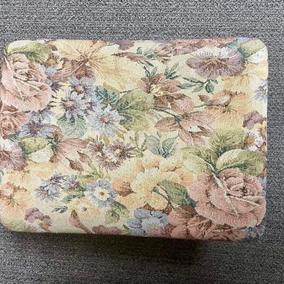 Vintage Upholstered Footstool