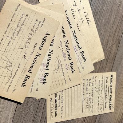Antique Lot c. 1909-1915 Postal Cards Ephemera - Some Uncirculated