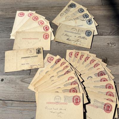 Antique Lot c. 1909-1915 Postal Cards Ephemera - Some Uncirculated