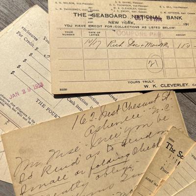 Antique Lot c. 1909-1915 Postal Cards Ephemera - Some Uncirculated