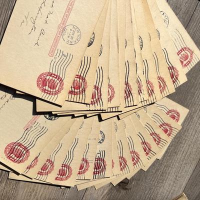 Antique Lot c. 1909-1915 Postal Cards Ephemera - Some Uncirculated
