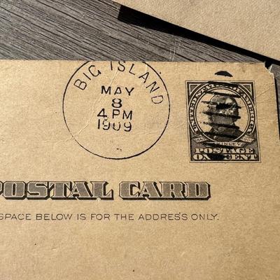 Antique Lot c. 1909-1915 Postal Cards Ephemera - Some Uncirculated