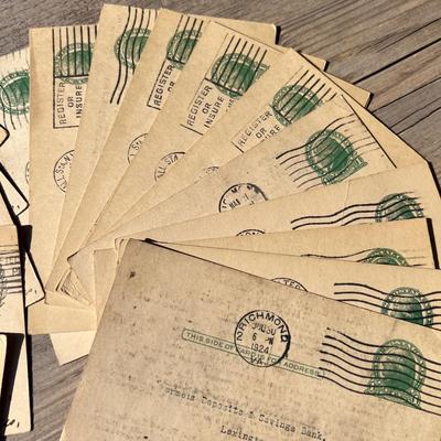 Lot of Antique c. 1900-1925 Postal Cards Ephemera - Some Uncirculated