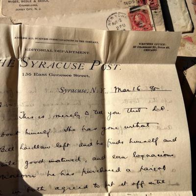 Antique Lot 1800’s Stamped Letters Ephemera - Earliest 1827