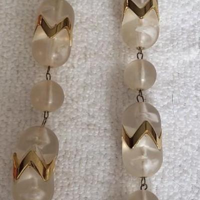 4 COSTUME NECKLACES