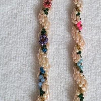 4 COSTUME NECKLACES