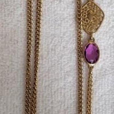 GOLD TONE NECKLACES