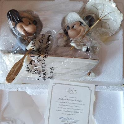 Lenox Mickeys Rowboat Romance