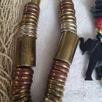 3 VERSATILE COSTUME NECKLACES