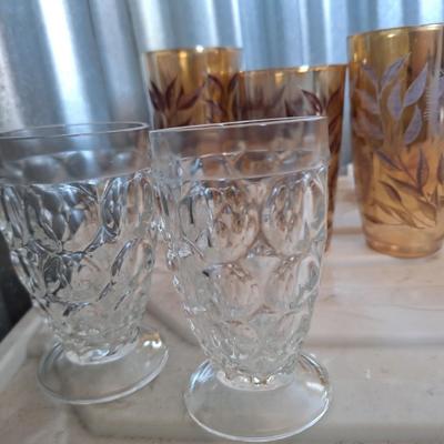 2 Thumbprint Parfait Glasses