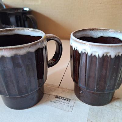 Pair of Urban Wave Mugs