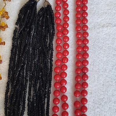BEADED COSTUME JEWELRY