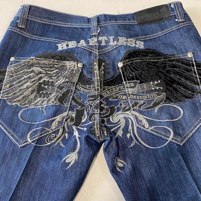 Self trading, Inc. Imperious jeans “Heartless”W36 L34