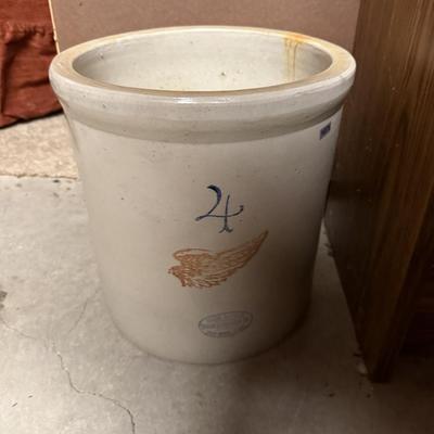 #4 Red wing crock