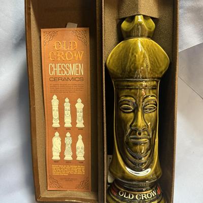 Old crow-limited edition-chessmen-dark bishop