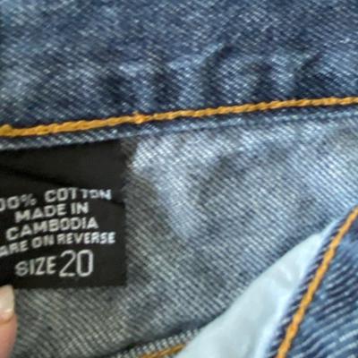 Fubu jeans - size 20 100% cotton