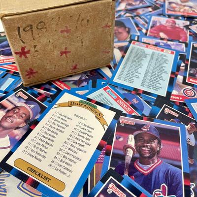 Huge Lot of Vintage Baseball Cards - Over 450 Cards!