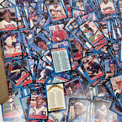 Huge Lot of Vintage Baseball Cards - Over 450 Cards!