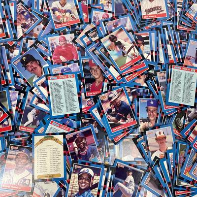 Huge Lot of Vintage Baseball Cards - Over 450 Cards!