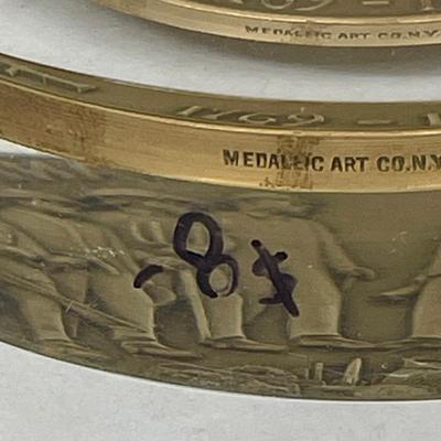 California Bicentennial Coin Medallion Mounted in Lucite