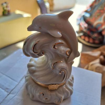 Lenox Dancing with Waves Trinket box