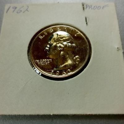 LOT 151 - 1962 PROOF WASHINGTON QUARTER