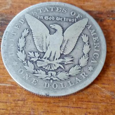 LOT 153 - OLD MORGAN SILVER DOLLAR