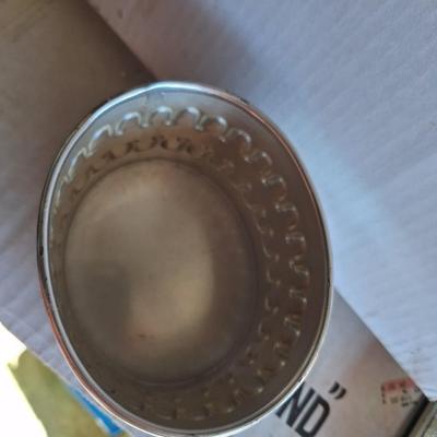 Small Silver PLanter Unmarked