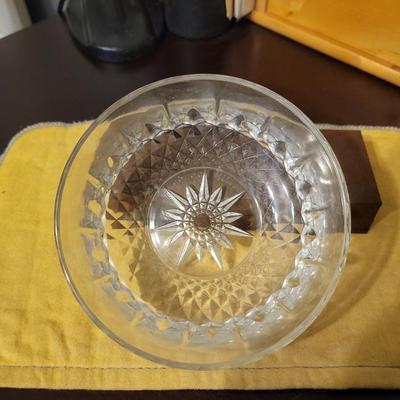 Arcoroc French Crystal Candy Dish