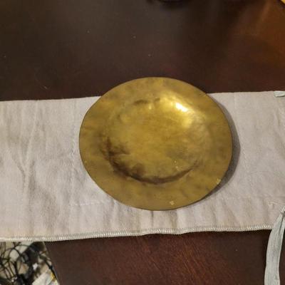 Vintage Brass Coin Dish