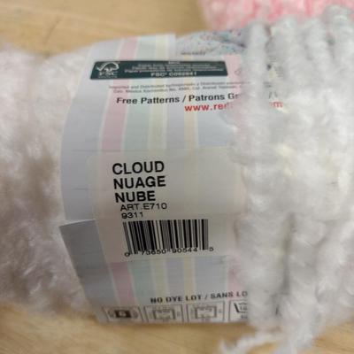 Red Heart Baby Clouds Yarn- Assorted Colors (#4)