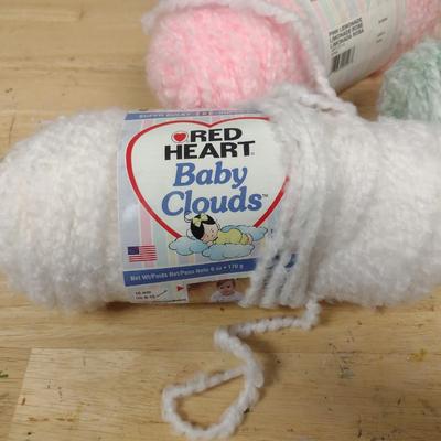 Red Heart Baby Clouds Yarn- Assorted Colors (#4)