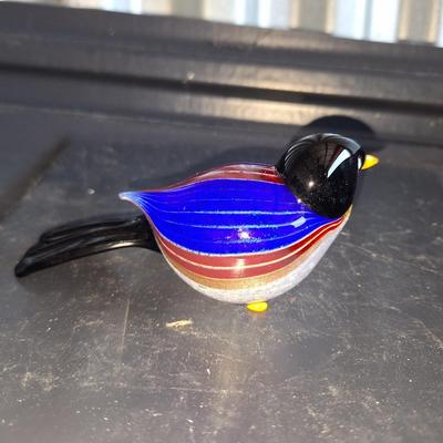 Murano Glass Bird paperweight