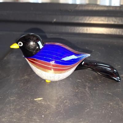 Murano Glass Bird paperweight