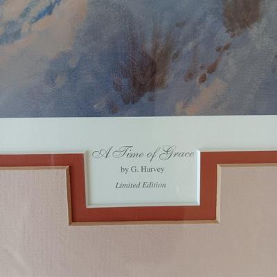 "A TIME OF GRACE" SPECIAL EDITION SIGNED PRINT BY G HARVEY