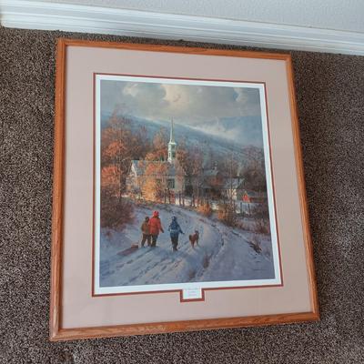 "A TIME OF GRACE" SPECIAL EDITION SIGNED PRINT BY G HARVEY