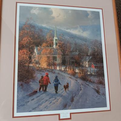 "A TIME OF GRACE" SPECIAL EDITION SIGNED PRINT BY G HARVEY