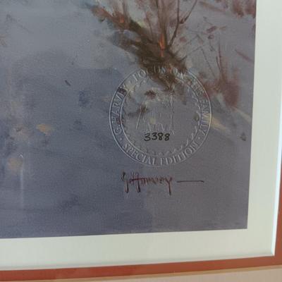 "A TIME OF GRACE" SPECIAL EDITION SIGNED PRINT BY G HARVEY