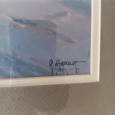 "BUILDING MEMORIES" SPECIAL EDITION SIGNED PRINT BY G HARVEY