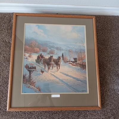 "BUILDING MEMORIES" SPECIAL EDITION SIGNED PRINT BY G HARVEY
