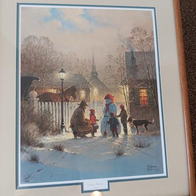 "DADDY'S PRIORITIES" SIGNED SPECIAL EDITION PRINT BY G HARVEY