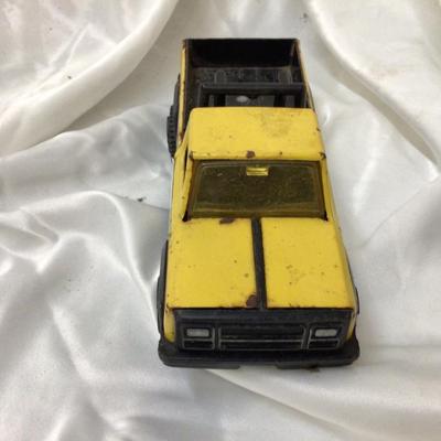 Vintage Conveyor Belt Scoop Metal Toy And Tonka Pickup Truck