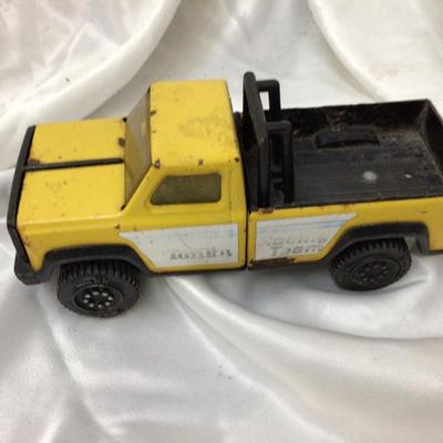 Vintage Conveyor Belt Scoop Metal Toy And Tonka Pickup Truck
