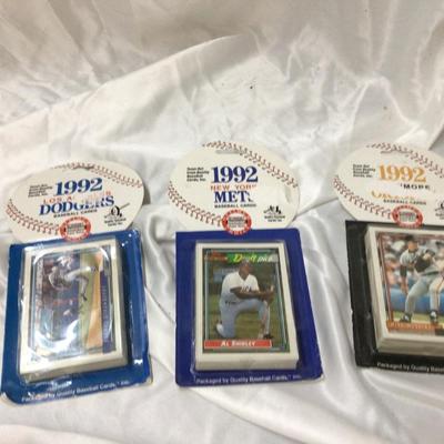 1992 Team Baseball Sets NIB.