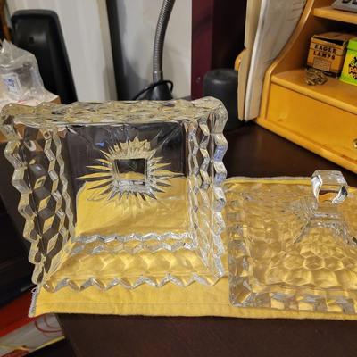 Vintage Fostoria Pedistol Candy Dish